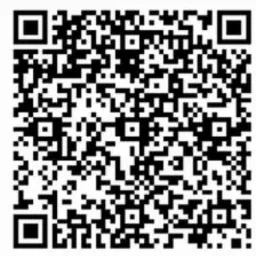 Czarno-biały kod QR, potencjalnie prowadzący do strony internetowej, aplikacji lub innych zasobów online, z wyraźnymi kwadratami w rogach, sugerujący możliwość szybkiego skanowania i dostępu...