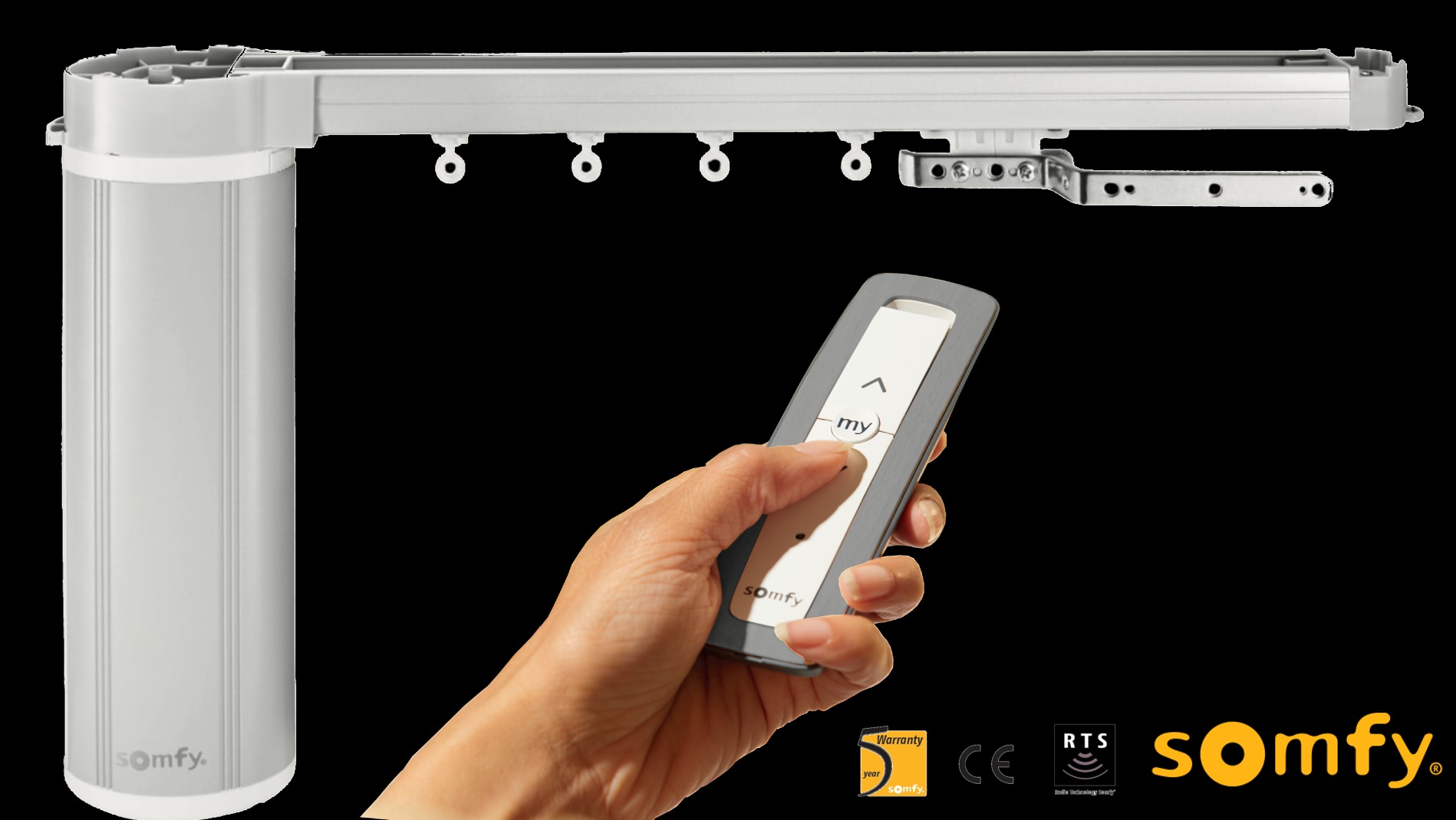 Karnisz Elektryczny Somfy Movelite