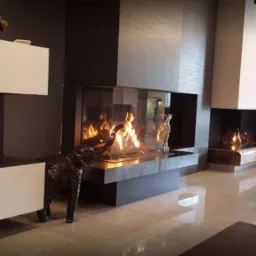 Kominki Gazowe w Salonie