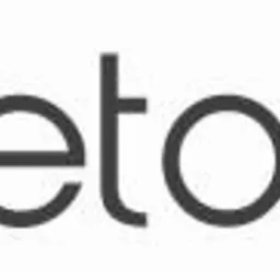 Logo firmy Betonex: czerwony znacznik lokalizacji z białym obrysem domu oraz szary napis 'betonex'.