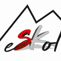 Logo firmy z napisem 'Skład' w stylizowanej czcionce, z czerwonym 'S' i szarym 'k', 'd', nad napisem schematyczny zarys dachu w kolorze czarnym.