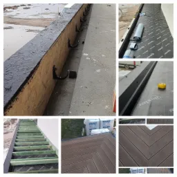 Obróbka balkonów w kompozycie