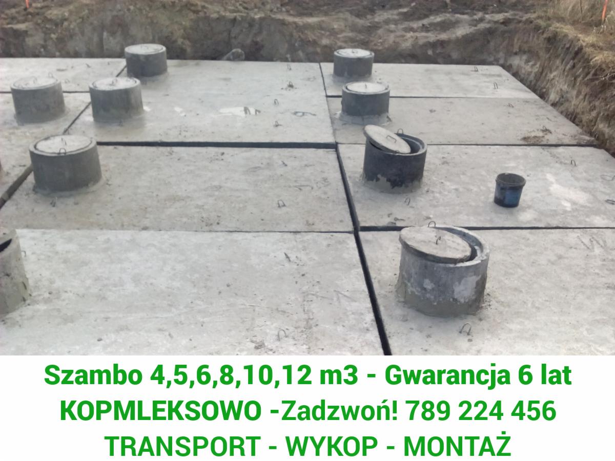 szamba betonowe kompleksowo