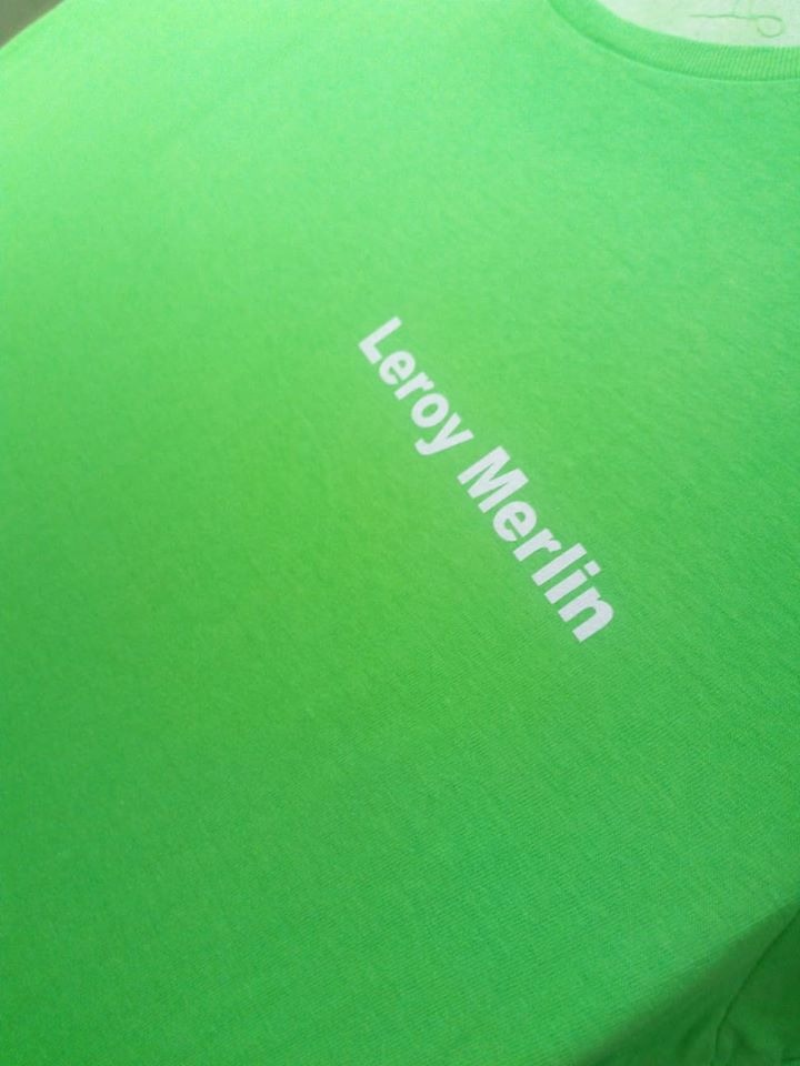 Realizacja dla Leroy Merlin sitodruk bezpośredni