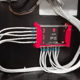 Profesjonalne podłączenie do multiswitcha