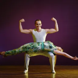 Profesjonalna para tancerzy prowadzących Szkołę Tańca Klub Sportowy