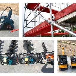 ANNA BOROWSKA WYNAJEM SPRZĘTU BUDOWNICZEGO I OGRODNICZEGO - Wypożyczamy sprzęt budowlany / Rusztowania elewacyjne