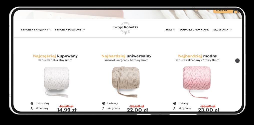 Projekt sklepu internetowego