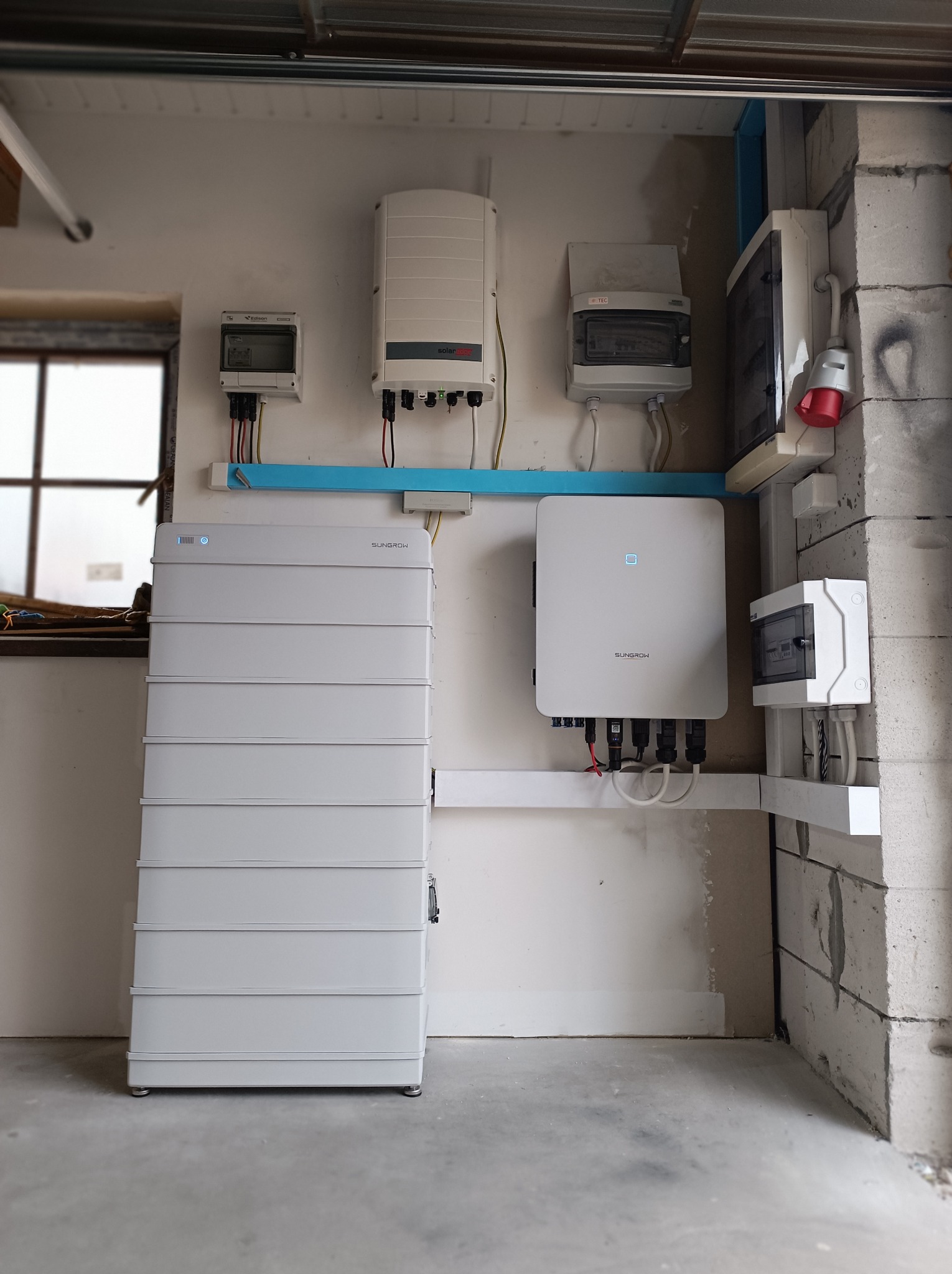 Retrofit instlalacji Solaredge: rozbudowa o magazyn energii Sungrow SBR o pojemności 25kWh
