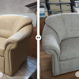 Kors Meble - Realizacja zakładu tapicerskiego Kors Meble - zmiana obicia narożnika