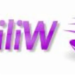 Logo firmy Wiliw w kolorze fioletowym z efektem 3D i stylizowaną kulą ziemską po prawej stronie.