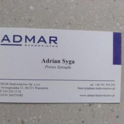 ADMAR budownictwo spółka z.o.o. - Kopanie Fundamentów Warszawa