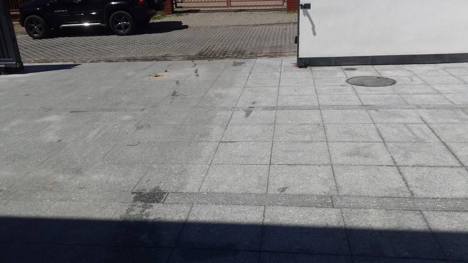 czyszczenie pobudowlane tarasu