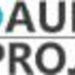 Logo firmy EKO AUDYT EKO PROJECTS w odcieniach błękitu, z symbolem globu wkomponowanym w nazwę.