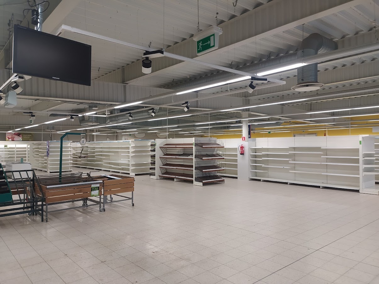 Sklep Netto w Żychlinie przed remontem