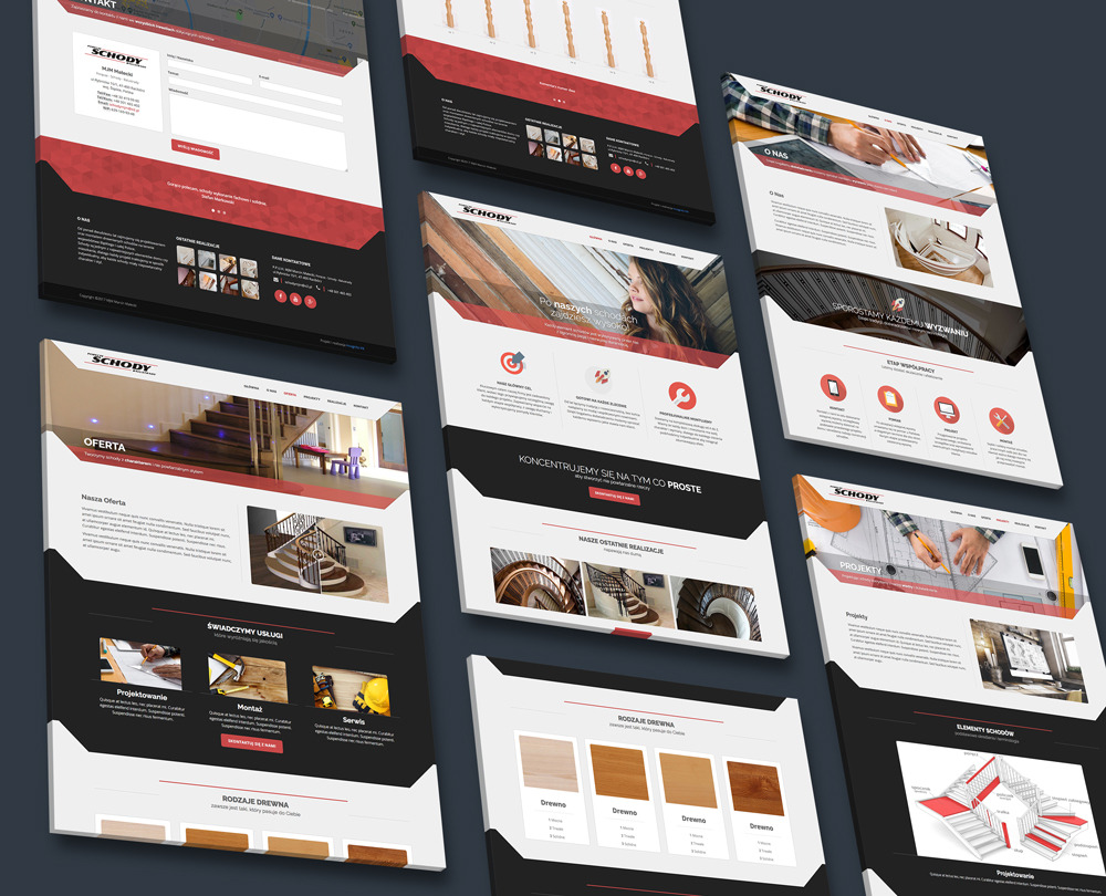 Schody Malecki - Strona internetowa