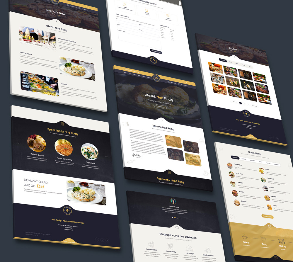 Nad Ruda - Strona internetowa