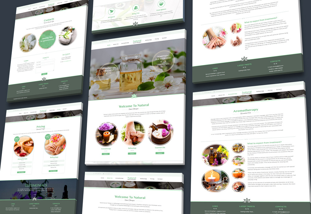 Natural Source Therapies - Strong internetowa