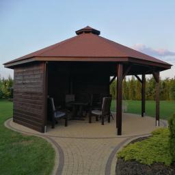 Tarasy drewniane Długa wieś druga 2