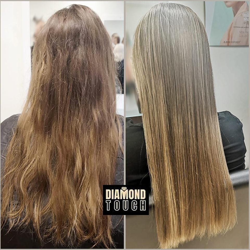 Keratynowe prostowanie włosów