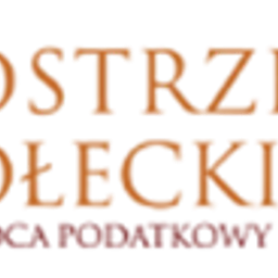 Logo kancelarii Kostrzewski Kołecki, z elementem graficznym nawiązującym do złotego podziału i tekstem informującym o doradztwie podatkowym i radcy prawnym.