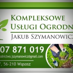 Usługi Ogrodnicze Jakub Szymanowicz - Zakładanie Trawników Wąsosz