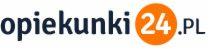 Logo firmy 'opiekunki24.pl' z Warszawy, oferującej usługi opiekuńcze, z pomarańczowym okręgiem w nazwie.