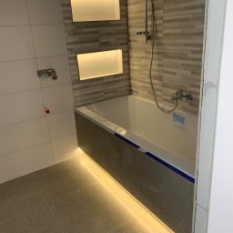 Profil led podświetlenie łazienka Wrocław 