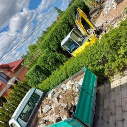 Wywóz odpadów budowlanych wywrotką Piaseczno