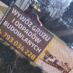 Wywóz odpadów budowlanych wywrotką Warszawa