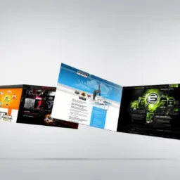 Kompozycja wizualizacji różnych stron internetowych na monitorze iMac, prezentująca różnorodność stylów i funkcjonalności web designu.