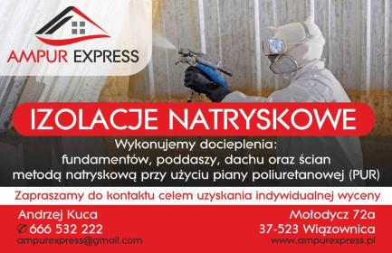 Ampur Express Andrzej Kuca - Ocieplanie budynków Mołodycz