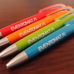 Eventomat sp. z o.o. - Długopisy reklamowe dla firmy eventowej z Warszawy