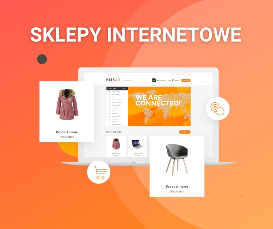 Gotowy sklep internetowy + integracje P24