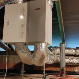 Montaż rekuperacji - centrala Wolf