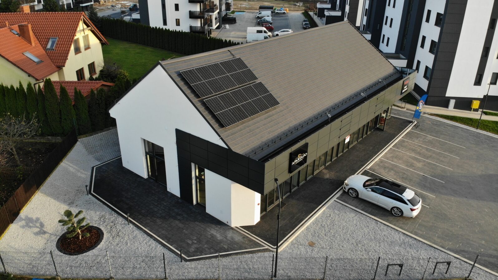 Instalacja fotowoltaiczna na dachu naszego biura - Świecie ul. W. Łokietka 6