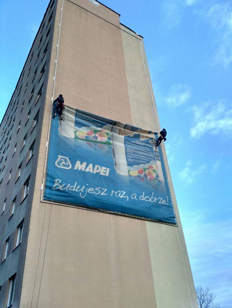 Demontaż - montaż reklam wielkoformatowych