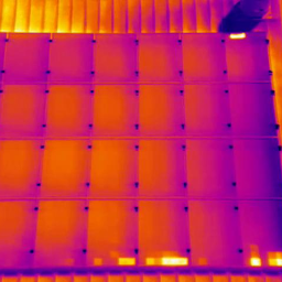 Pomiary termowizyjne (np. paneli słonecznych)