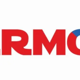 Logo firmy Termowent Service z symbolem słońca i płatka śniegu, czerwono-niebieski napis na białym tle.