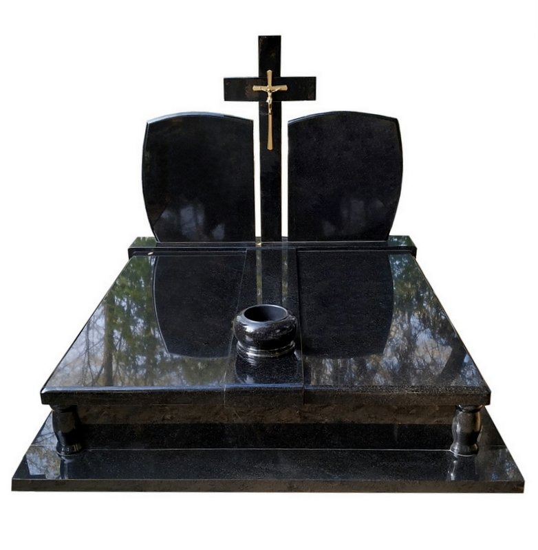 grobowiec z czarnego szweda