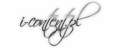 Eleganckie logo 'i-content.pl' w odcieniach szarości na białym tle, prezentujące firmę z Warszawy.