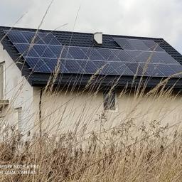 Instalacja o mocy 7,68kW na dachu domku jednorodzinnego 