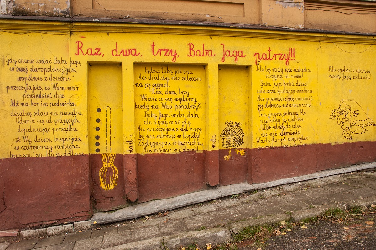 autorski mural - koncepcja, projekt i wykonanie w Lublinie