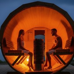 Sauna ogrodowa BIBERHAUS 