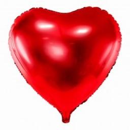 Balon foliowy czerwone serce