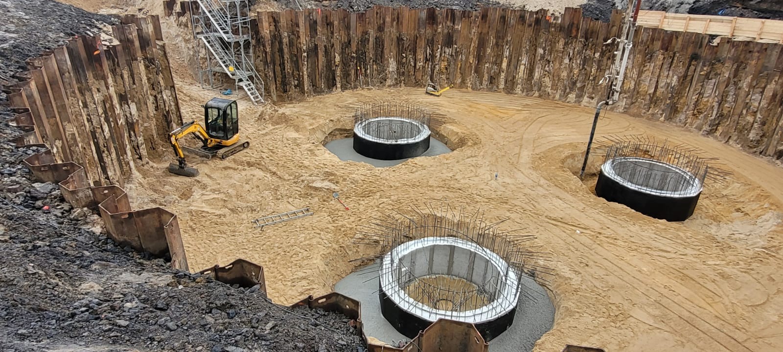 realizacja oczyszczalni ścieków Wojkowice