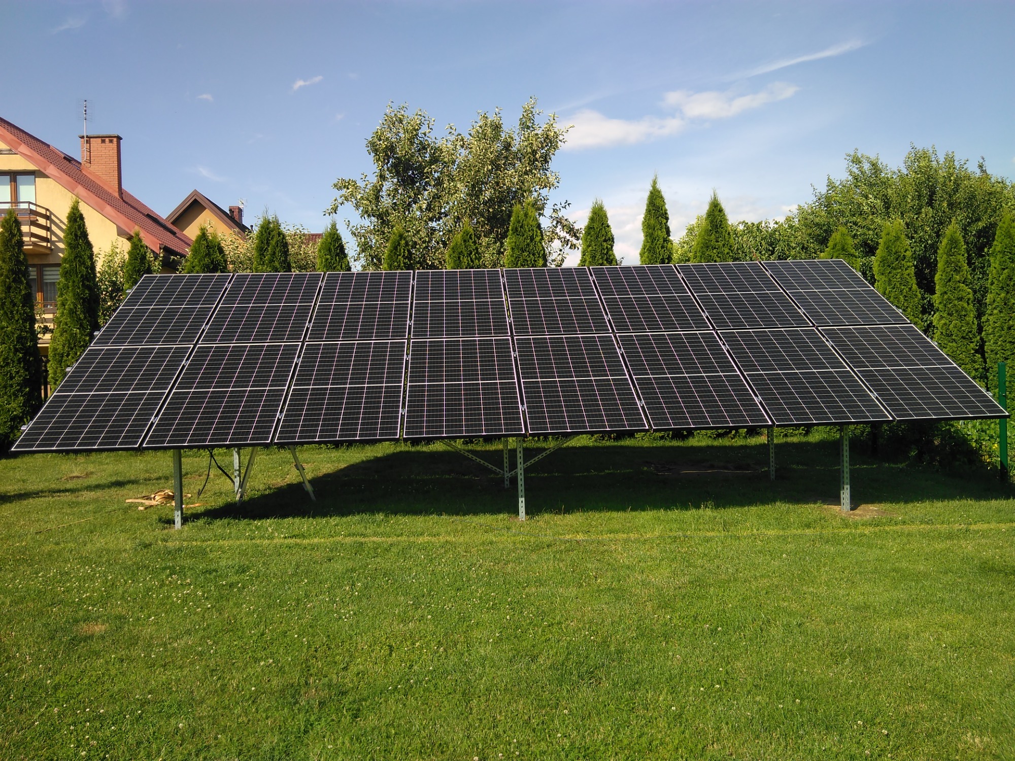 Jeziorko instalacja naziemna