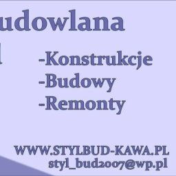 F.H.U STYL-BUD BOGUSŁAW KAWA - Solidne Wylewki Maszynowe Wadowice