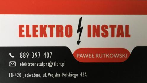 ELEKTROINSTAL Pawel Rutkowski - Montaż oświetlenia Jedwabne