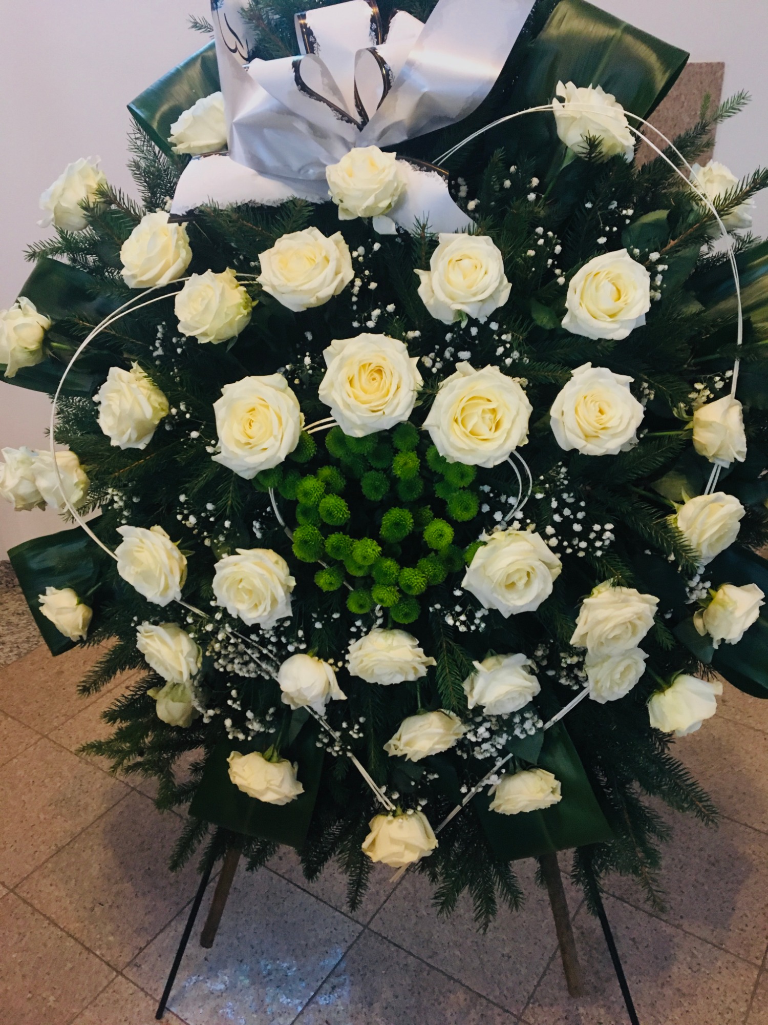 Wieniec pogrzebowy Serce